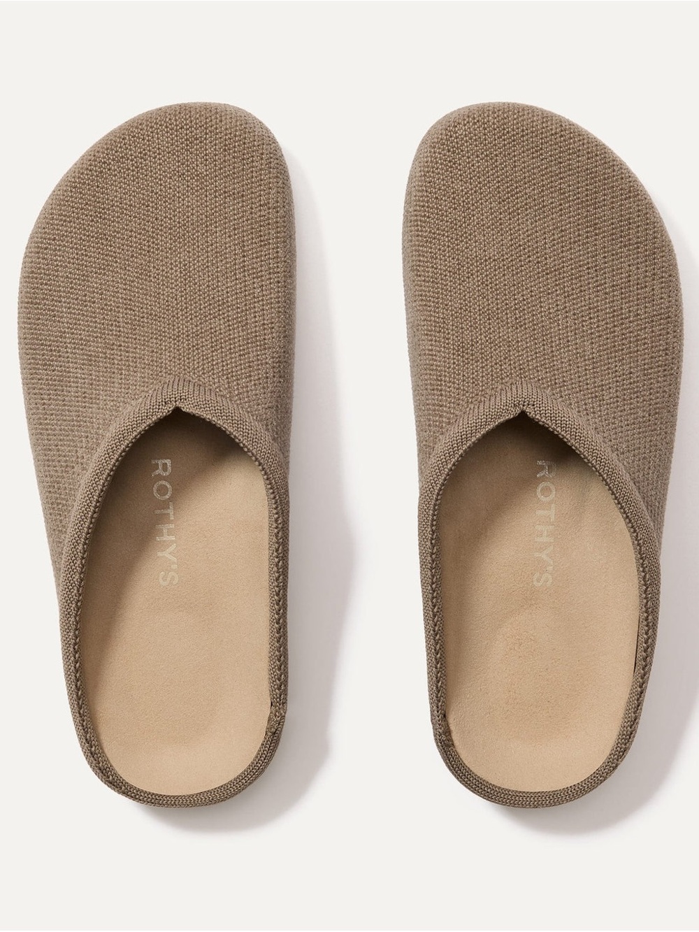 Rothy's Women's Slip-On Moccasins in Taupe